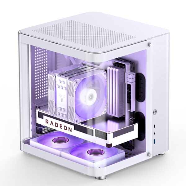 VỎ CASE PC JONSBO TK-1 WHITE - Hình ảnh 36