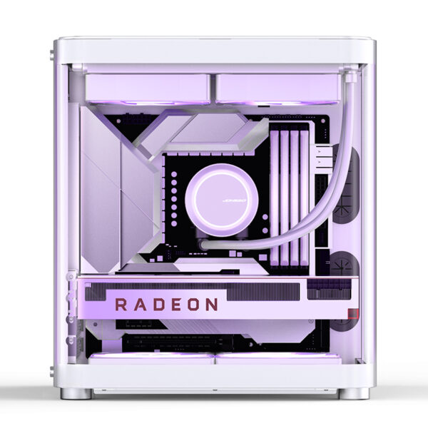 VỎ CASE PC JONSBO TK-1 WHITE - Hình ảnh 5