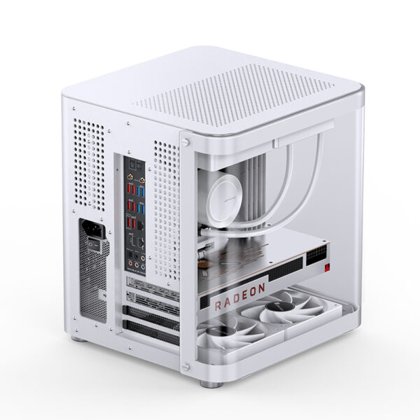 VỎ CASE PC JONSBO TK-1 WHITE - Hình ảnh 9