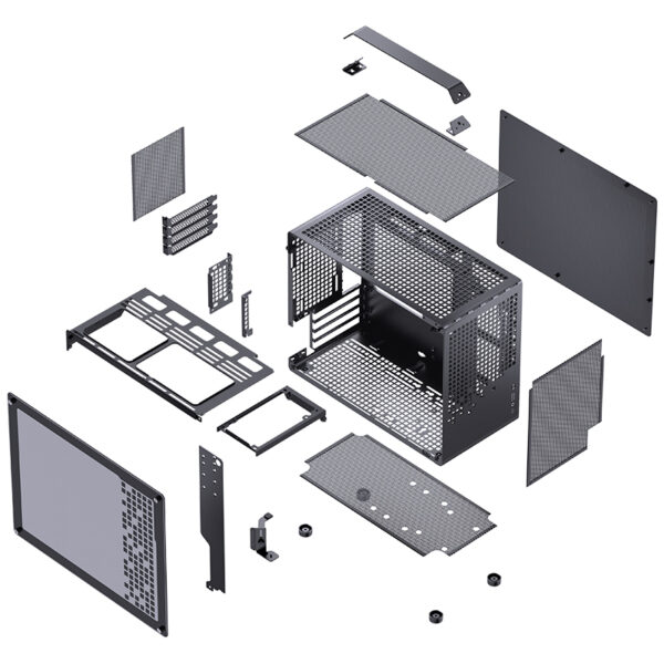 VỎ CASE PC M-ATX JONSBO Z20 MINI TOWER M-ATX BLACK - Ảnh 29