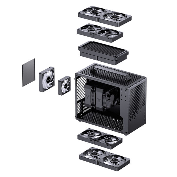 VỎ CASE PC M-ATX JONSBO Z20 MINI TOWER M-ATX BLACK - Ảnh 46