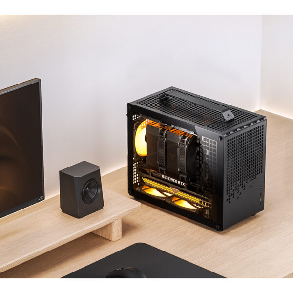 VỎ CASE PC M-ATX JONSBO Z20 MINI TOWER M-ATX BLACK - Ảnh 5
