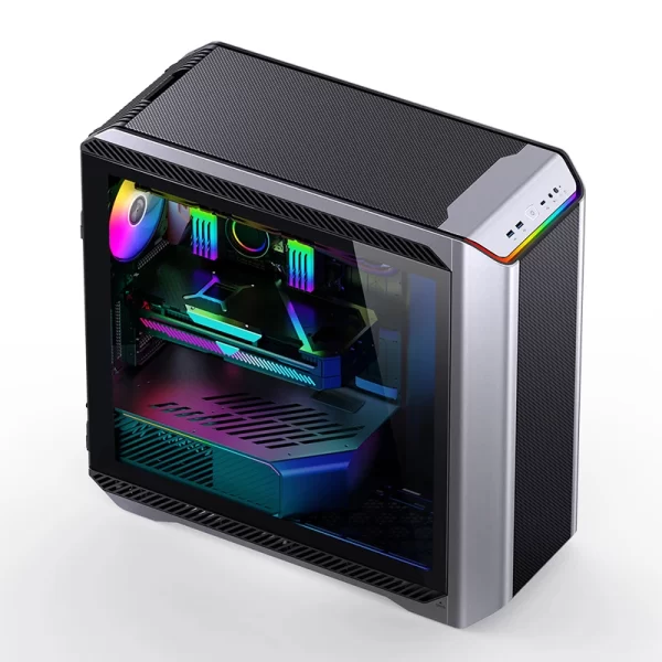 VỎ CASE PC JONSBO D500 SILVER - Ảnh 5