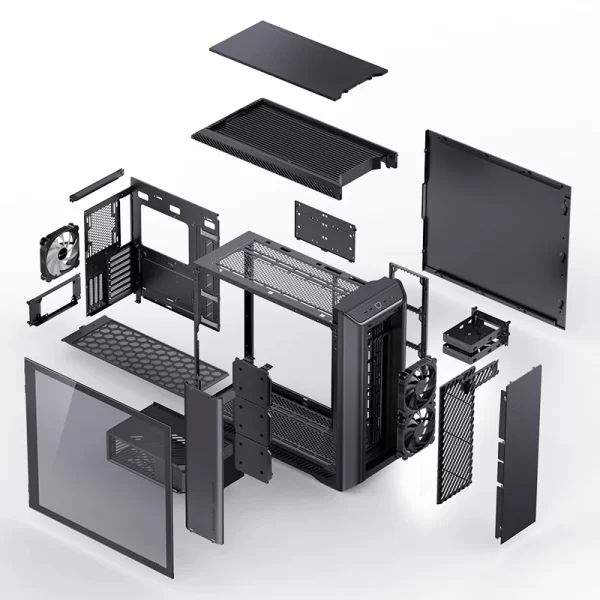 VỎ CASE PC JONSBO D500 BLACK - Ảnh 28