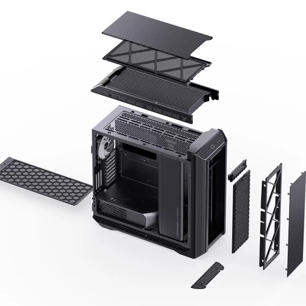VỎ CASE PC JONSBO D500 BLACK - Ảnh 27