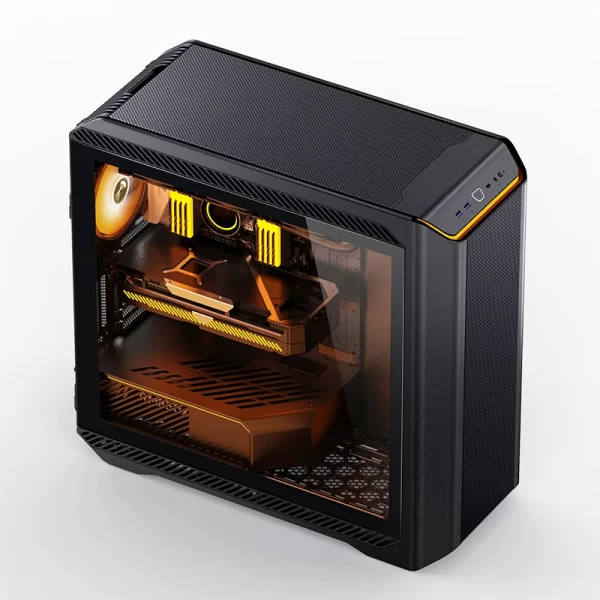 VỎ CASE PC JONSBO D500 BLACK - Ảnh 11
