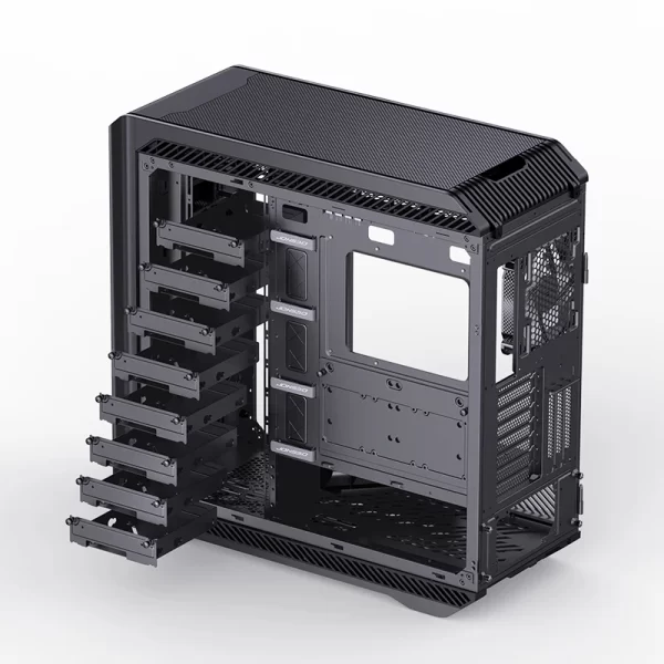 VỎ CASE PC JONSBO D500 BLACK - Ảnh 19