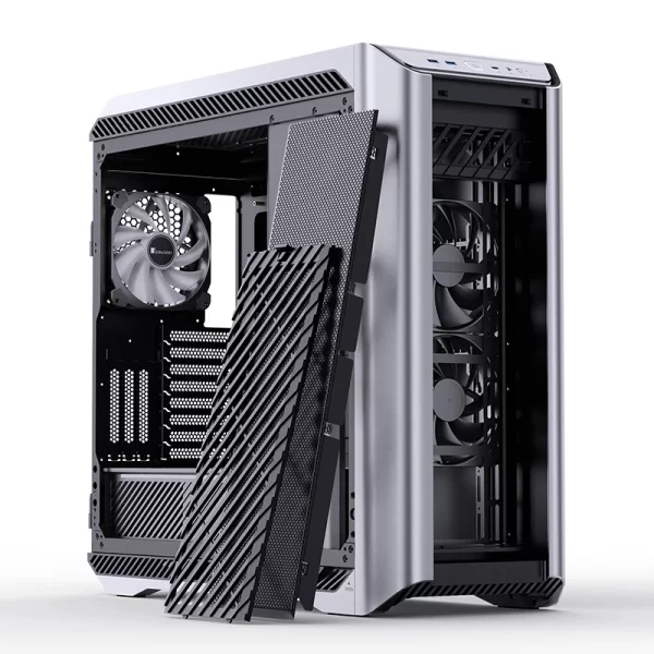 VỎ CASE PC JONSBO D500 SILVER - Ảnh 32
