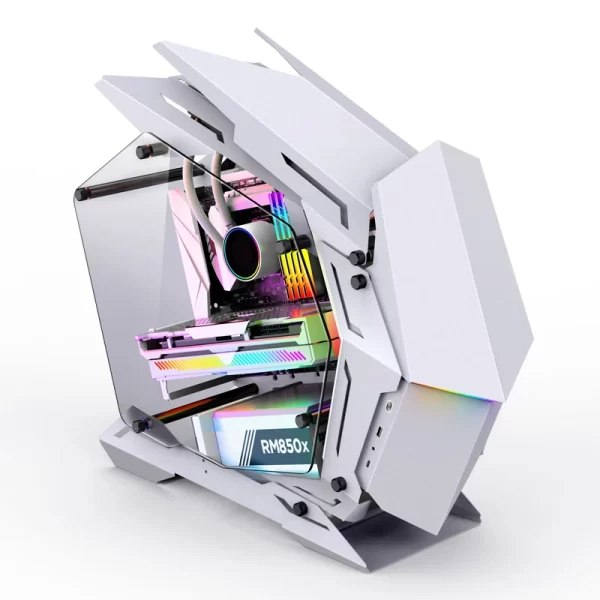 VỎ CASE PC JONSBO MOD-3 MINI WHITE - Hình ảnh 2