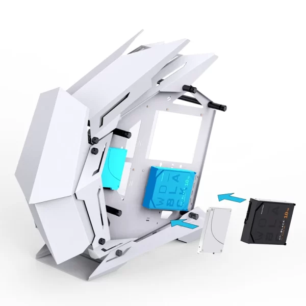 VỎ CASE PC JONSBO MOD-3 MINI WHITE - Hình ảnh 6