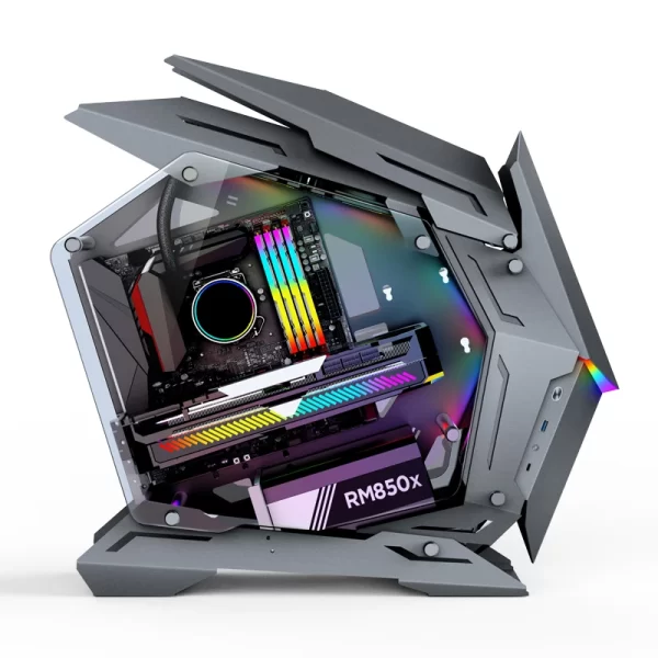VỎ CASE PC JONSBO MOD-3 MINI GREY - Hình ảnh 10
