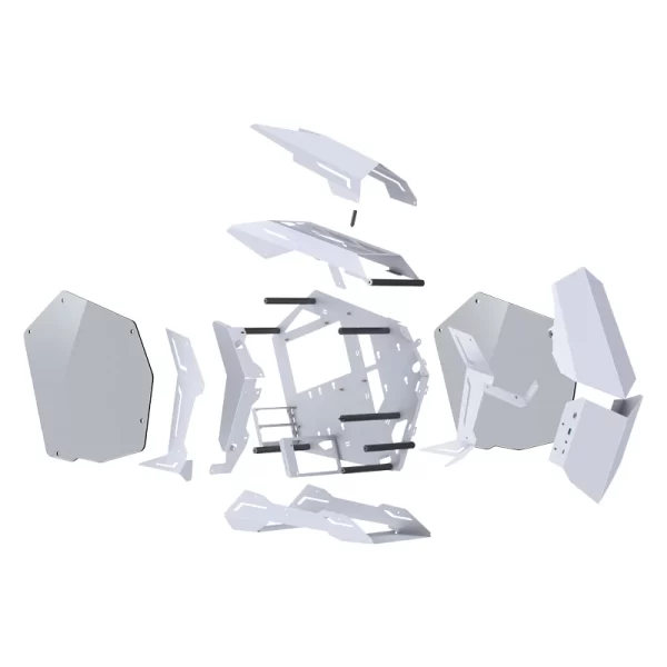 VỎ CASE PC JONSBO MOD-3 MINI WHITE - Hình ảnh 22