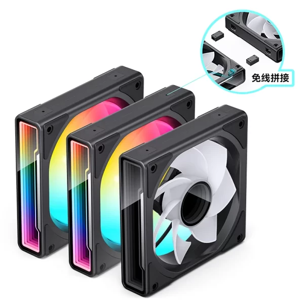 QUẠT TẢN NHIỆT JONSBO ZK-120BR BLACK - Ảnh 18