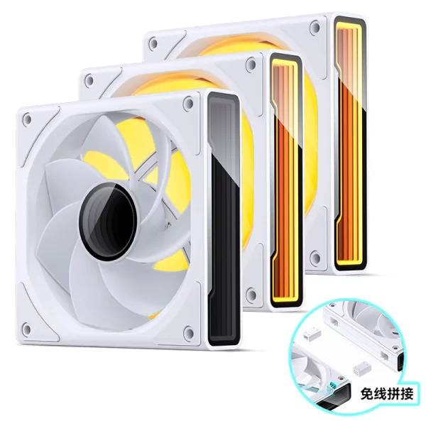 QUẠT TẢN NHIỆT JONSBO ZK-120WR WHITE - Hình ảnh 15