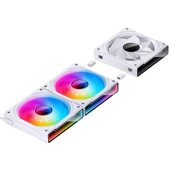 QUẠT TẢN NHIỆT JONSBO ZK-120WR WHITE - Hình ảnh 13