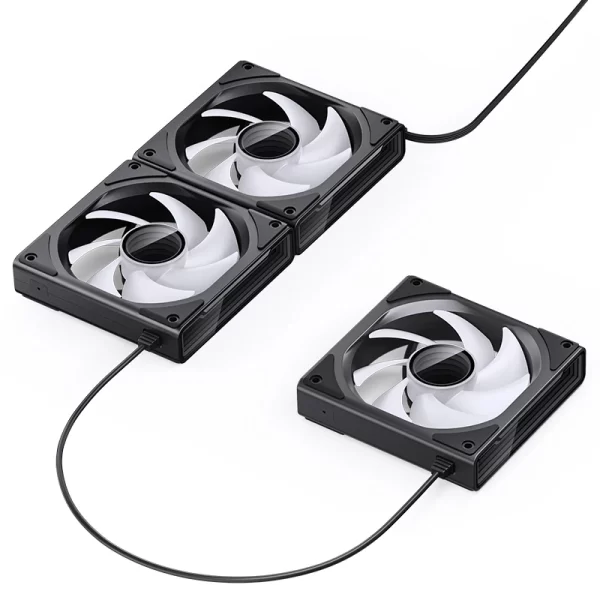 QUẠT TẢN NHIỆT JONSBO ZK-120B BLACK - Hình ảnh 13