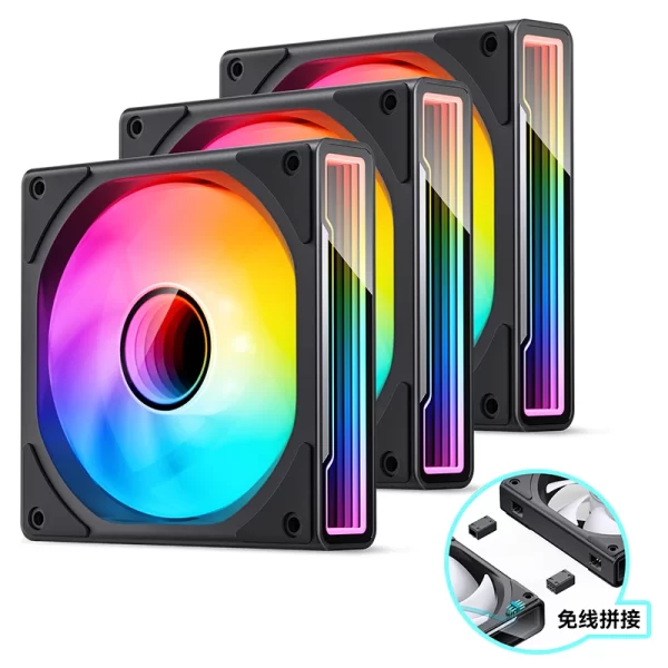 QUẠT TẢN NHIỆT JONSBO ZK-120B BLACK