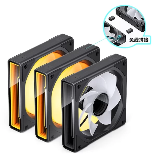 QUẠT TẢN NHIỆT JONSBO ZK-120BR BLACK - Ảnh 6