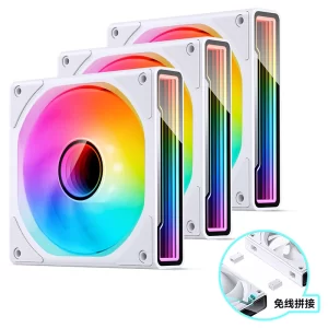 QUẠT TẢN NHIỆT JONSBO ZK-120W WHITE