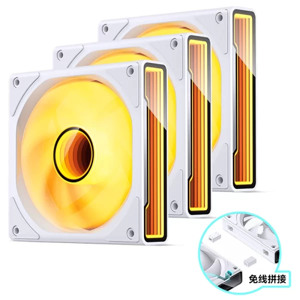QUẠT TẢN NHIỆT JONSBO ZK-120W WHITE - Hình ảnh 5