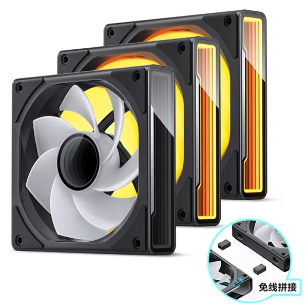 QUẠT TẢN NHIỆT JONSBO ZK-120BR BLACK - Ảnh 3