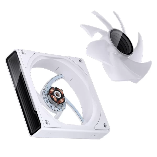 QUẠT TẢN NHIỆT JONSBO ZK-120W WHITE - Hình ảnh 3