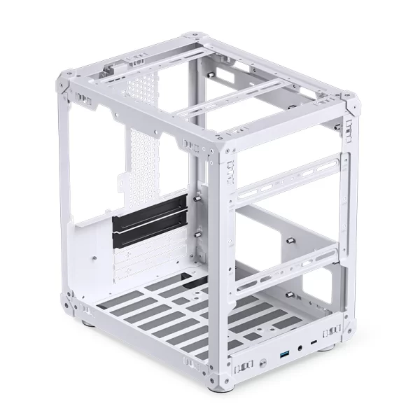 VỎ CASE PC JONSBO C6 WHITE - Ảnh 6