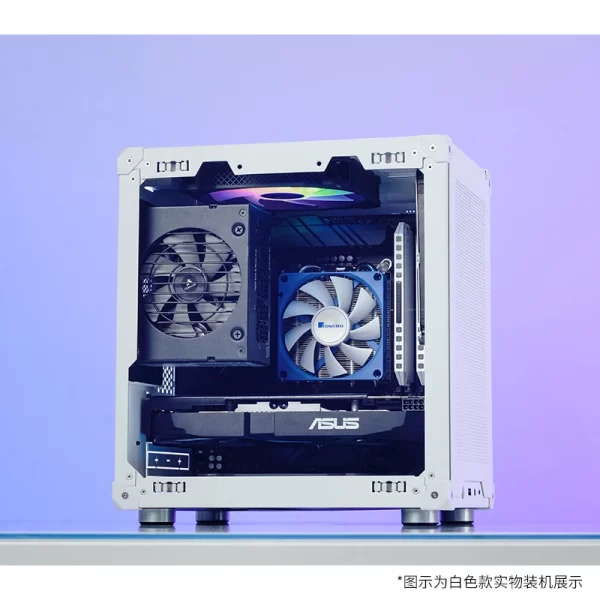 VỎ CASE PC JONSBO C6 WHITE - Ảnh 11
