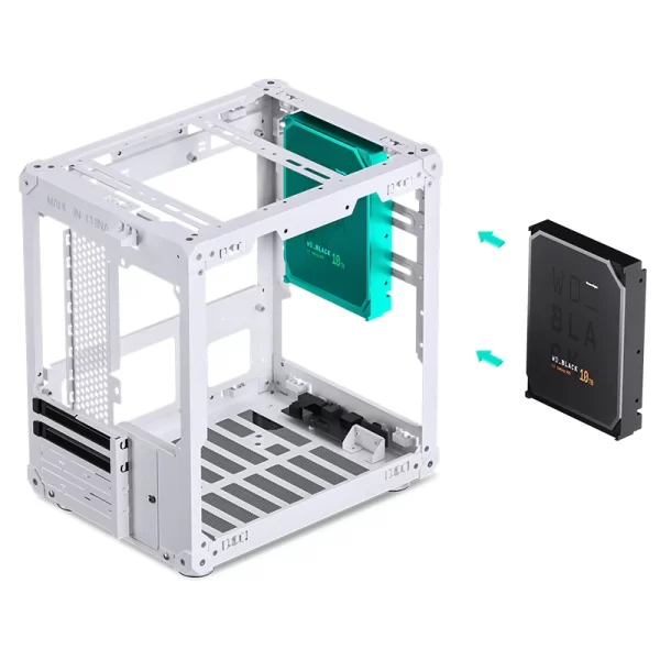 VỎ CASE PC JONSBO C6 WHITE - Ảnh 21