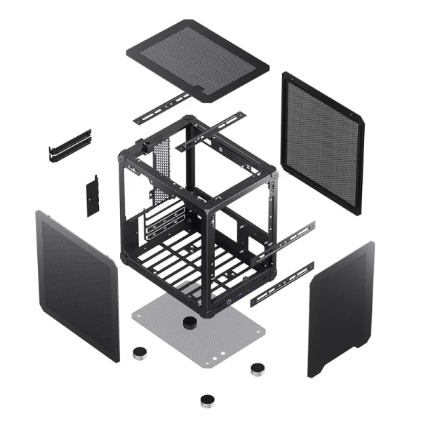 VỎ CASE PC JONSBO C6 BLACK - Ảnh 38