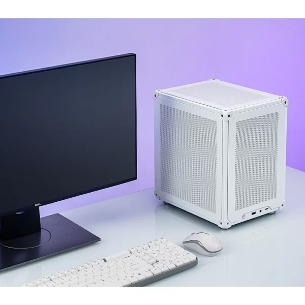VỎ CASE PC JONSBO C6 WHITE - Ảnh 15