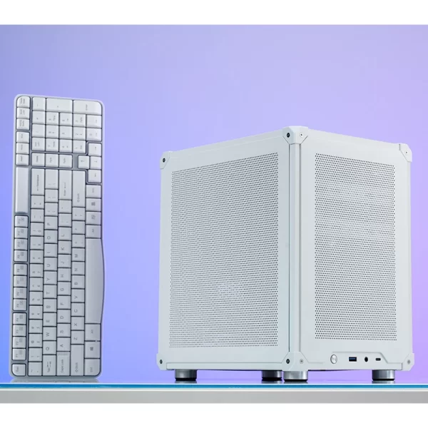VỎ CASE PC JONSBO C6 WHITE - Ảnh 12