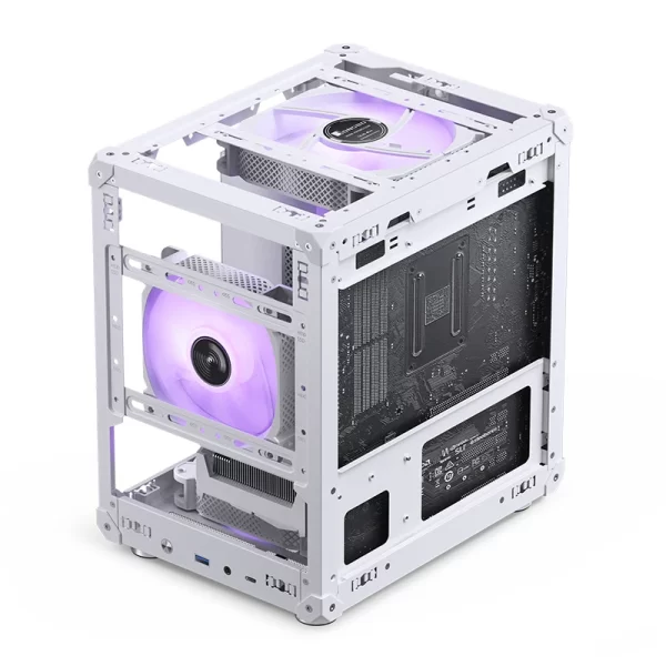 VỎ CASE PC JONSBO C6 WHITE - Ảnh 24