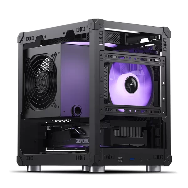 VỎ CASE PC JONSBO C6 BLACK - Ảnh 14