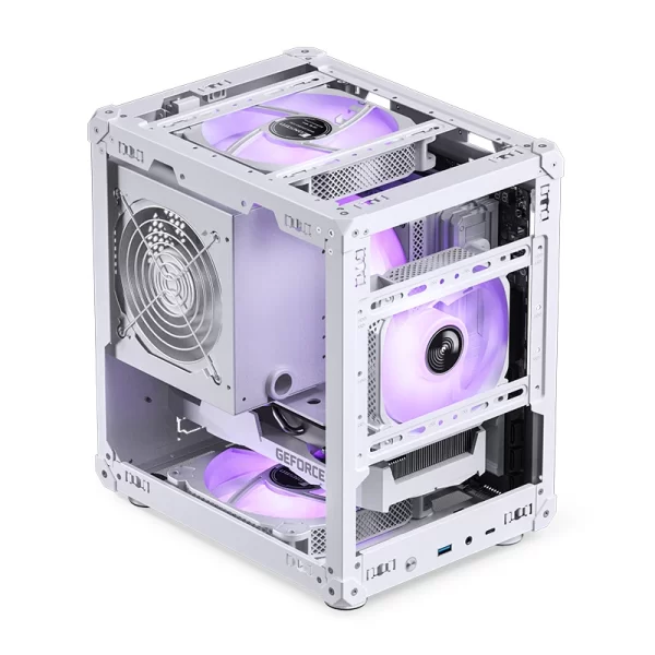 VỎ CASE PC JONSBO C6 WHITE - Ảnh 28