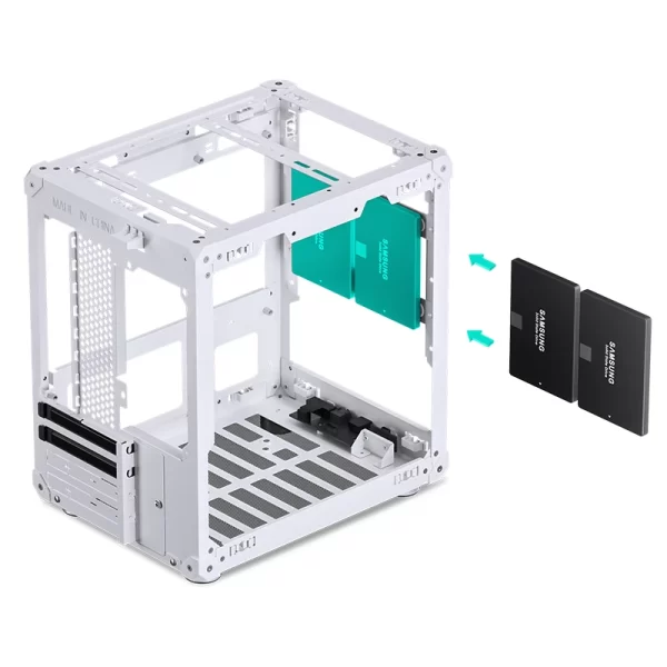 VỎ CASE PC JONSBO C6 WHITE - Ảnh 40