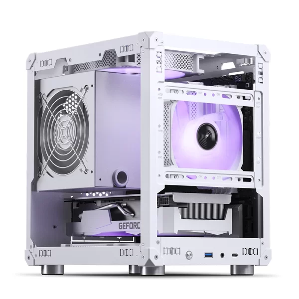 VỎ CASE PC JONSBO C6 WHITE - Ảnh 38