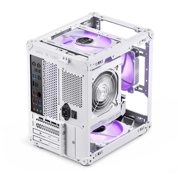 VỎ CASE PC JONSBO C6 WHITE - Ảnh 34