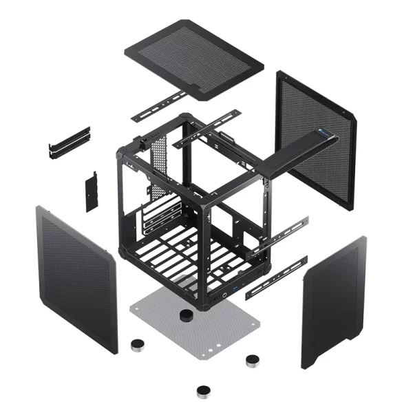 VỎ CASE PC JONSBO C6 HANDLE BLACK - Ảnh 15