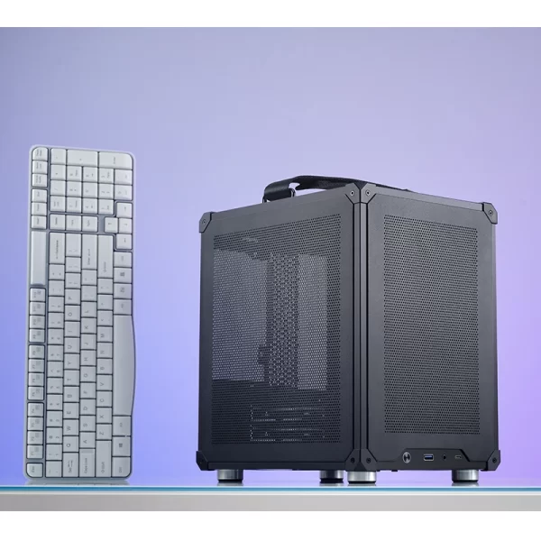 VỎ CASE PC JONSBO C6 HANDLE BLACK - Ảnh 16