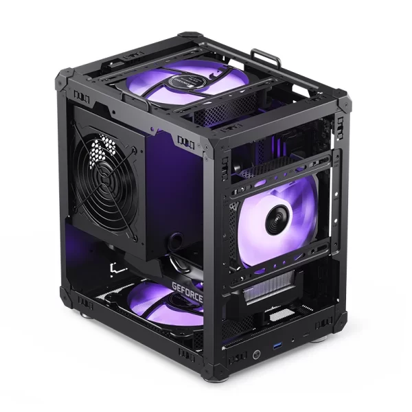 VỎ CASE PC JONSBO C6 HANDLE BLACK - Ảnh 19