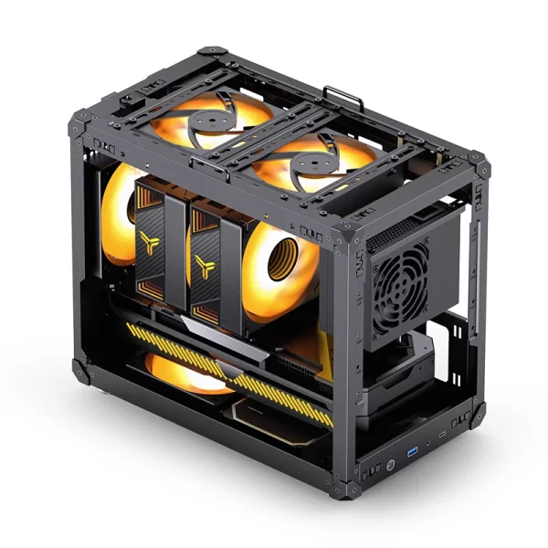 VỎ CASE PC JONSBO C6 MAX BLACK - Hình ảnh 27
