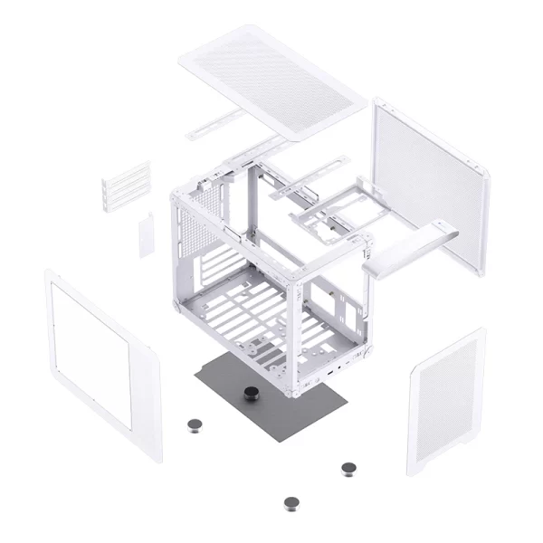 VỎ CASE PC JONSBO C6 MAX WHITE - Ảnh 13