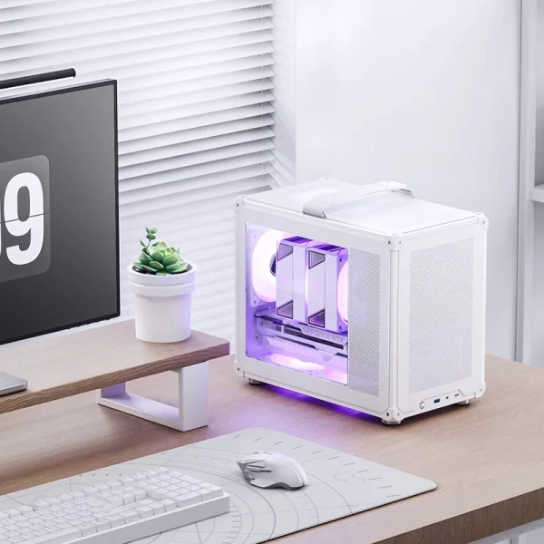VỎ CASE PC JONSBO C6 MAX WHITE - Ảnh 14