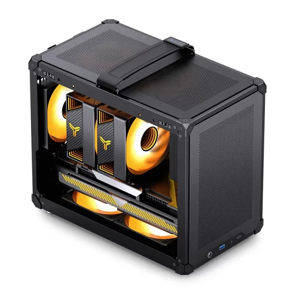 VỎ CASE PC JONSBO C6 MAX BLACK - Hình ảnh 14