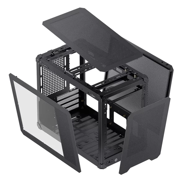 VỎ CASE PC JONSBO C6 MAX BLACK - Hình ảnh 13