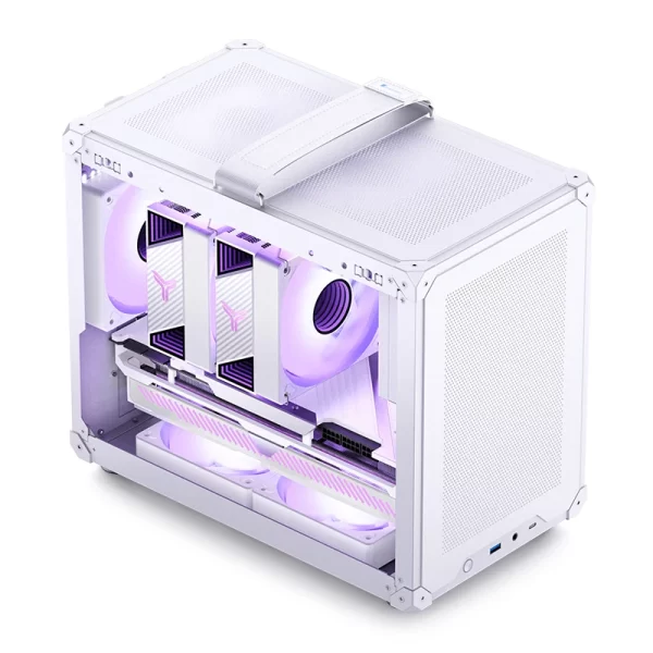 VỎ CASE PC JONSBO C6 MAX WHITE - Ảnh 10