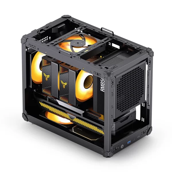 VỎ CASE PC JONSBO C6 MAX BLACK - Hình ảnh 4
