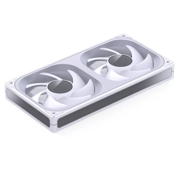 QUẠT TẢN NHIỆT JONSBO ZB-240W/WR WHITE - Hình ảnh 9