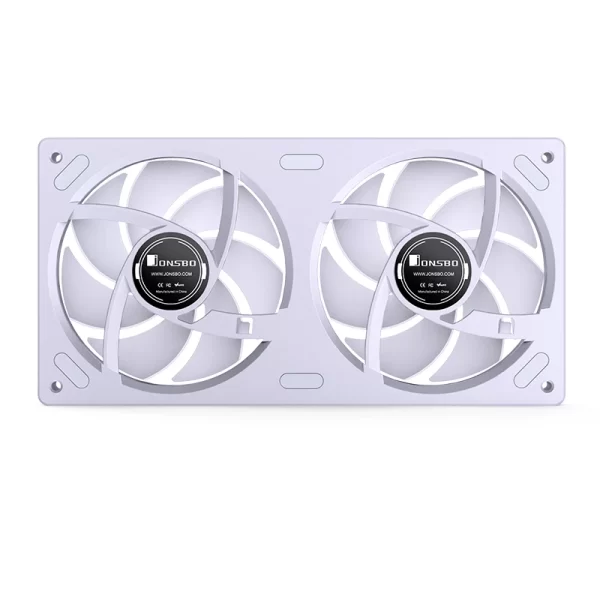 QUẠT TẢN NHIỆT JONSBO ZB-240W/WR WHITE - Hình ảnh 7